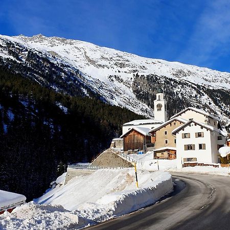 Gasthaus Alpenrose Innerferrera Экстерьер фото