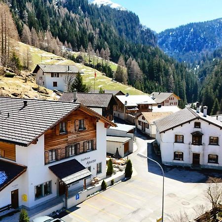 Gasthaus Alpenrose Innerferrera Экстерьер фото