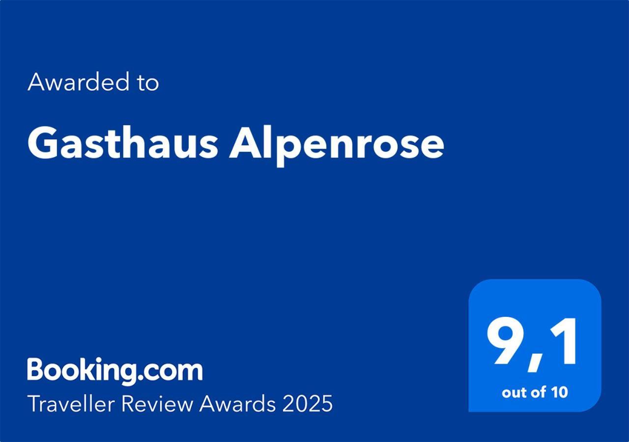 Gasthaus Alpenrose Innerferrera Экстерьер фото